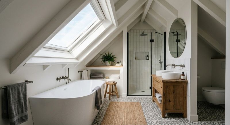 Attic Bathroom Remodeling in Clearwater, FL