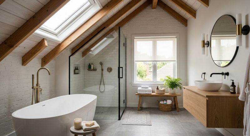 Attic Bathroom Remodeling in Norwalk, CT