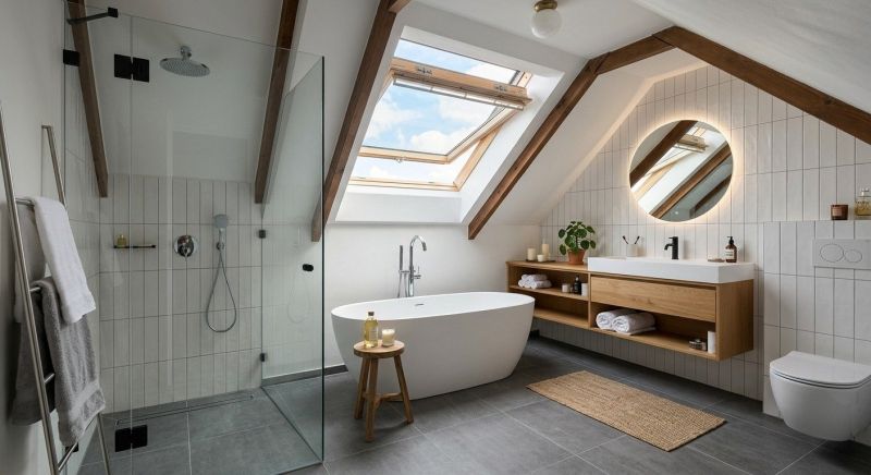 Attic Bathroom Remodeling in Venice, FL