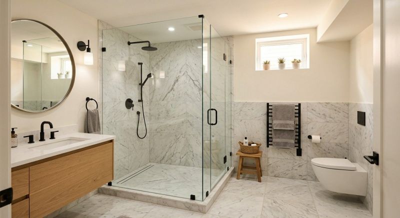 Basement Bathroom Remodeling in Norwalk, CT