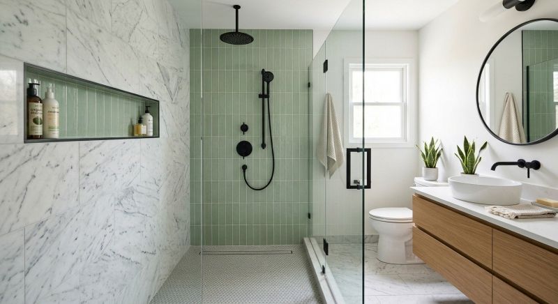 Bathroom Shower Renovation in Framingham, MA