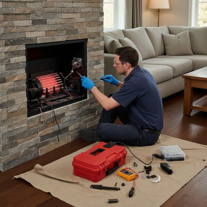 Gas Fireplace Renovation