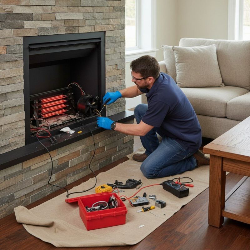 Gas Fireplace Renovation