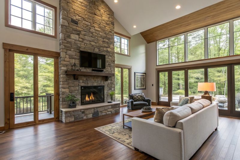 Gas Fireplace Renovation