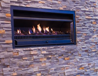 Gas Fireplace Renovation