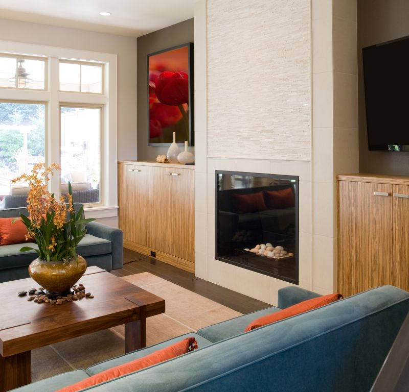 Gas Fireplace Renovation