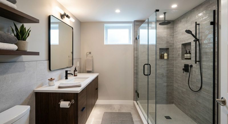 Granite Shower Installation in Venice, FL