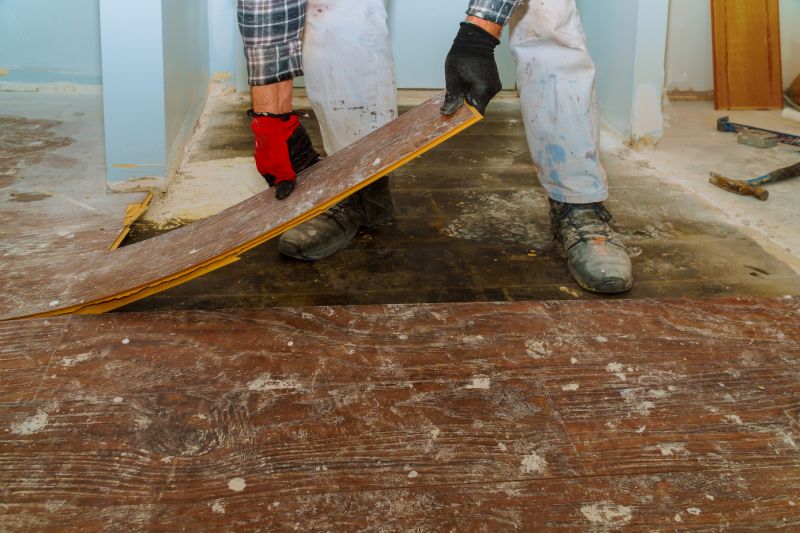 Hardwood Floor Removal in Conroe, TX