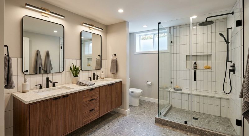 Basement Bathroom Remodeling in Lancaster, PA