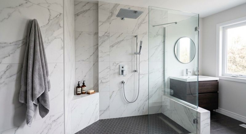 Bathroom Shower Renovation in Danbury, CT
